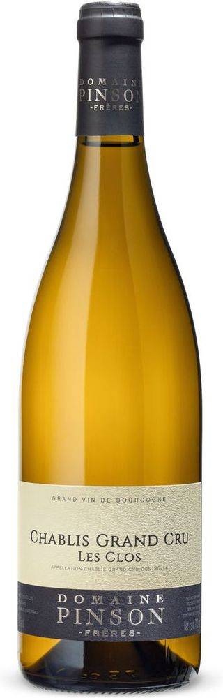 ΚΡΑΣΙ CHABLIS GRAND CRU LES CLOS DOMAINE PINSON 2022 ΛΕΥΚΟ 750ML