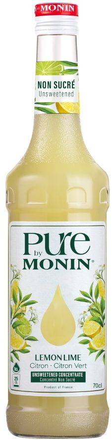 MONIN ΣΙΡΟΠΙ PURE BY MONIN LEMON LIME 700 ML