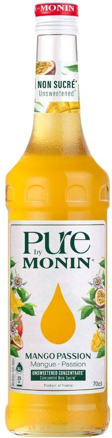 MONIN ΣΙΡΟΠΙ PURE BY MONIN MANGO PASSION 700 ML