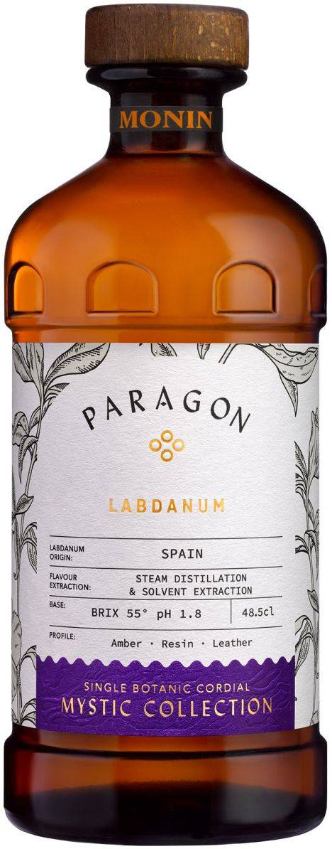 MONIN CORDIAL MONIN PARAGON LABDANUM 485 ML