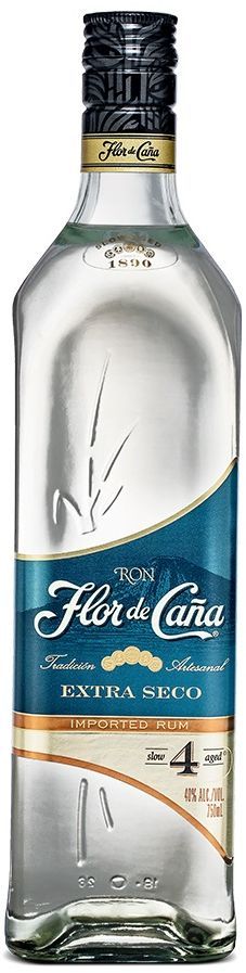 FLOR DE CANA RUM FLOR DE CANA EXTRA SECO 4 ΕΤΩΝ 700 ML