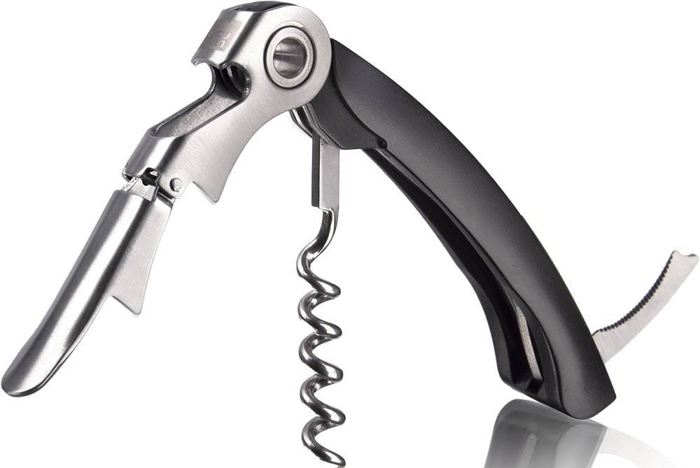 ΑΝΟΙΧΤΗΡΙ VACU VIN DOUBLE HINGED ΜΑΥΡΟ (68504606) VACU VIN