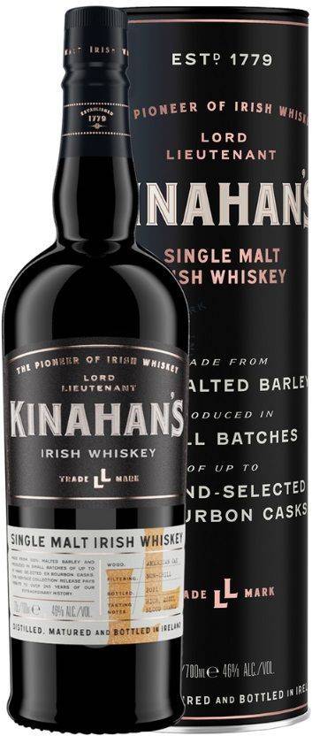 ΟΥΙΣΚΙ KINAHANS HERITAGE SINGLE MALT 700 ML KINAHANS