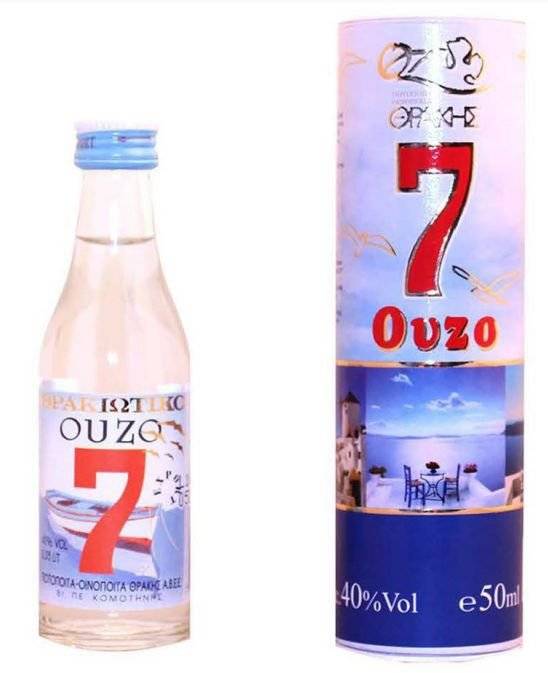 ΟΥΖΟ 7 ΘΡΑΚΙΩΤΙΚΟ CYLINDER BOX 50 ML ΠΟΤΟΠΟΙΙΑ - ΟΙΝΟΠΟΙΙΑ ΘΡΑΚΗΣ