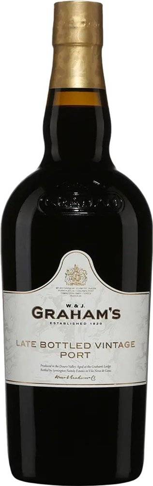 GRAHAMS PORT LATE BOTTLED VINTAGE W-J GRAHAM'S 750 ML