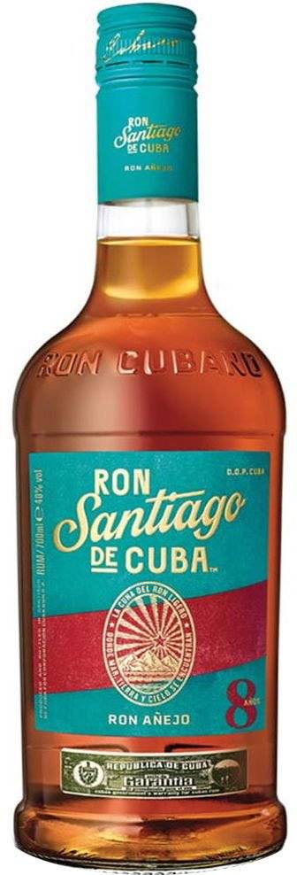 SANTIAGO DE CUBA ΡΟΥΜΙ SANTIAGO DE CUBA 8 ΕΤΩΝ ANEJO 700 ML