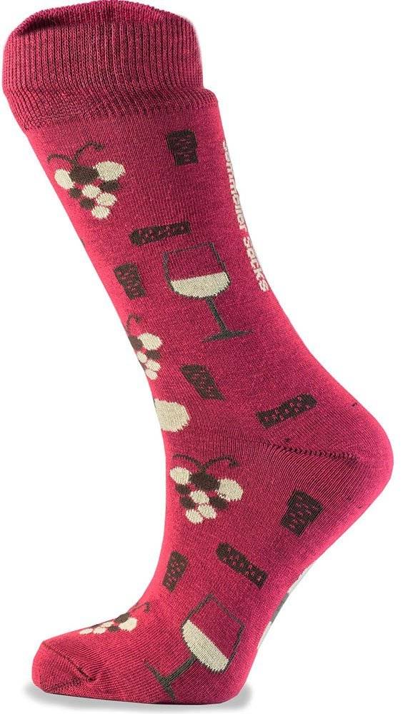 ΚΑΛΤΣΕΣ SOMMELIER ENOTRIA ΜΠΟΡΝΤΩ ΜΕ ΛΕΠΤΟΜΕΡΕΙΕΣ ΠΟΤΗΡΙΩΝ, ΦΙΑΛΩΝ, ΤΣΑΜΠΙΩΝ (41-45) ENOTRIA