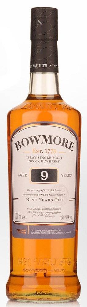 BOWMORE ΟΥΙΣΚΙ BOWMORE SINGLE MALT 9 ΕΤΩΝ 700 ML