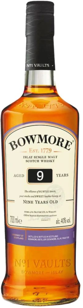 ΟΥΙΣΚΙ BOWMORE SINGLE MALT 9 ΕΤΩΝ 700 ML