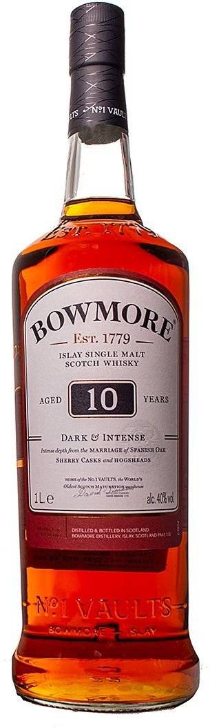 BOWMORE ΟΥΙΣΚΙ BOWMORE SINGLE MALT 10 ΕΤΩΝ DARK - INTENSE 1000 ML