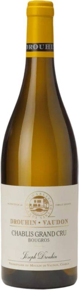 ΚΡΑΣΙ CHABLIS BOUGROS GRAND CRU JOSEPH DROUHIN 2022 ΛΕΥΚΟ 750ML