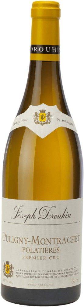 ΚΡΑΣΙ PULIGNY MONTRACHET FOLATIERES PREMER CRU JOSEPH DROUHIN 2022 ΛΕΥΚΟ 750 ML