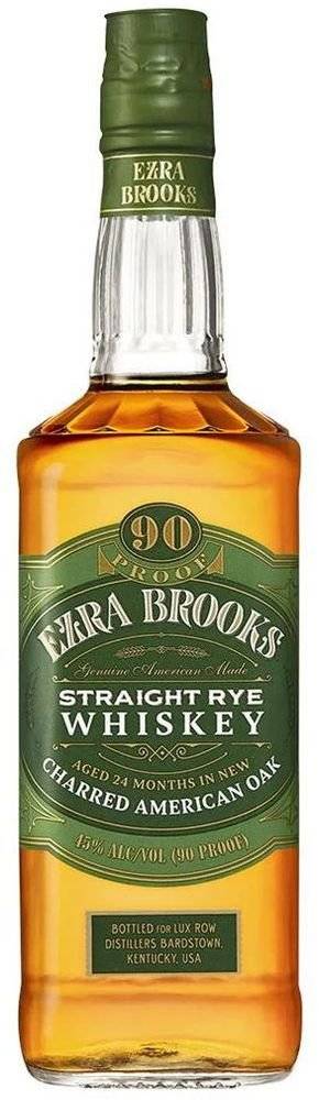 ΟΥΙΣΚΙ EZRA BROOKS RYE 90 PROOF KENTUCKY STRAIGHT RYE 700ML