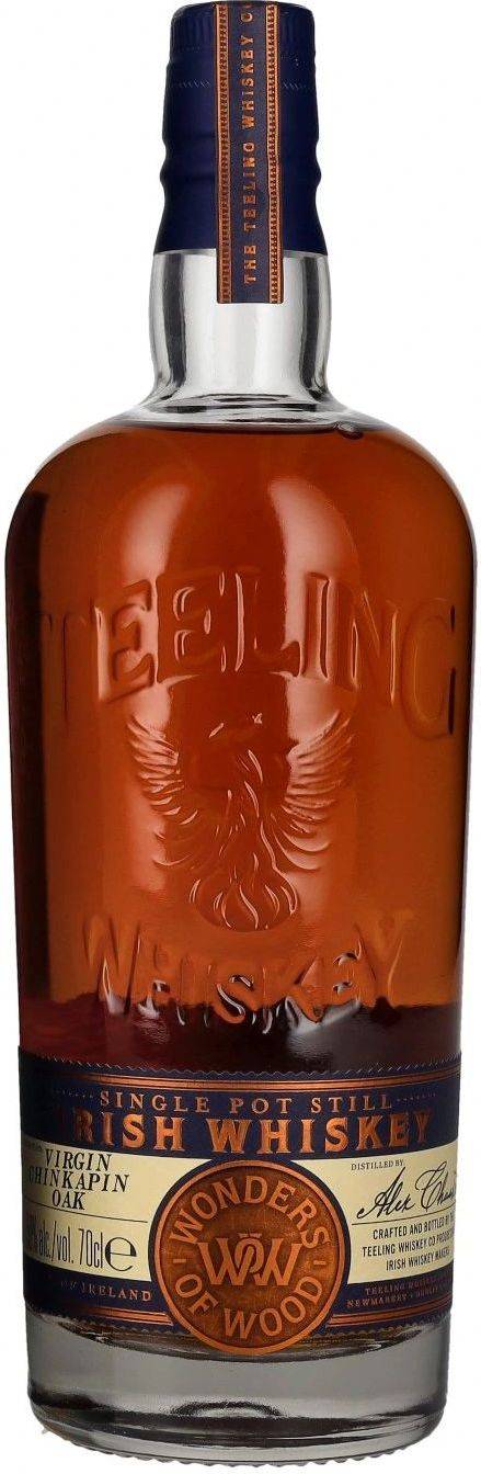 ΟΥΙΣΚΙ TEELING WONDERS OF WOOD CHINKAPIN OAK POT STILL 700 ML TEELING WHISKEY