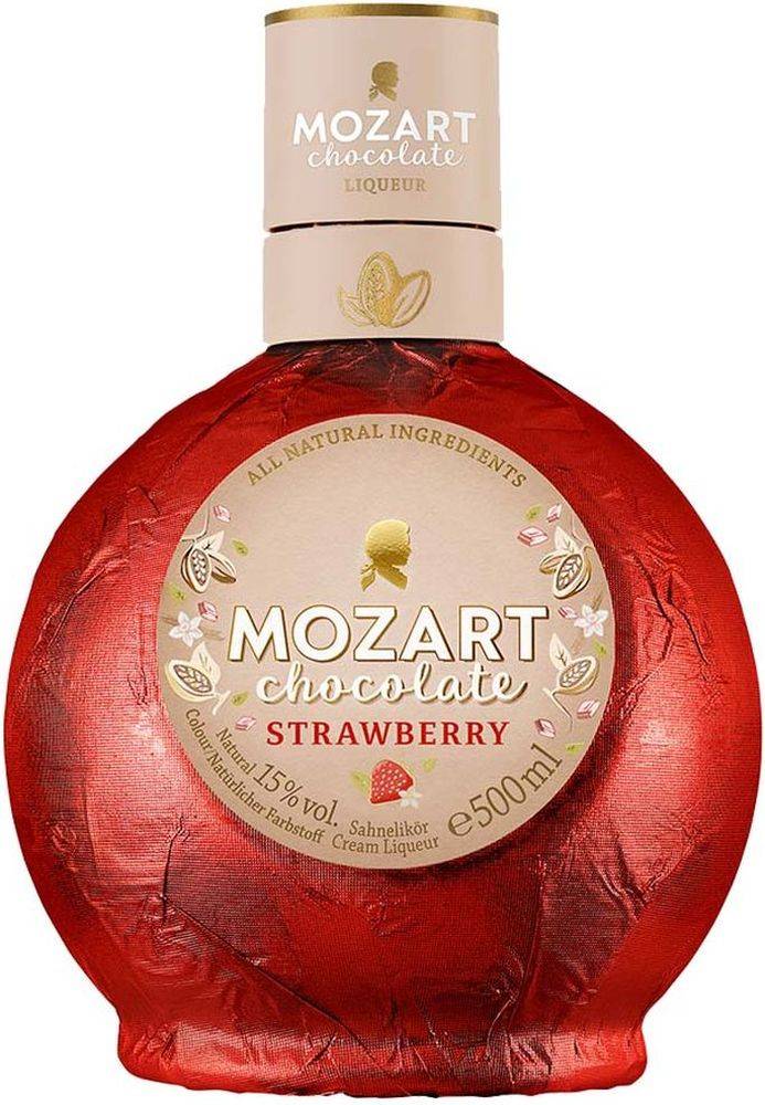 ΛΙΚΕΡ MOZART CHOCOLATE STRAWBERRY 500 ML