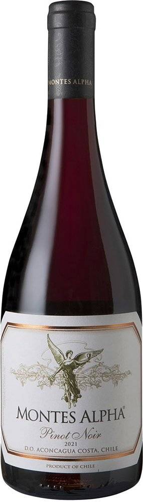 MONTES ΚΡΑΣΙ MONTES ALPHA PINOT NOIR 2021 ΕΡΥΘΡΟ 700 ML
