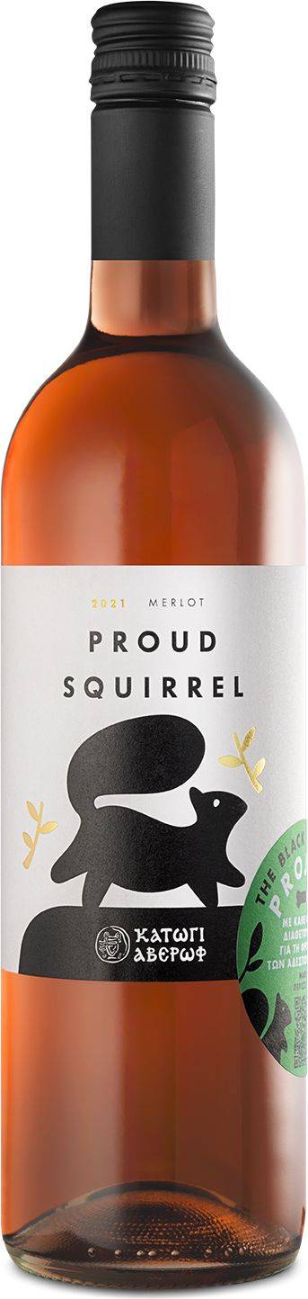 ΟΙΝΟΠΟΙΕΙΟ ΚΑΤΩΓΙ ΑΒΕΡΩΦ ΚΡΑΣΙ PROUD SQUIRREL ΚΑΤΩΓΙ ΑΒΕΡΩΦ 2023 ΡΟΖΕ (STELVIN) 750 ML