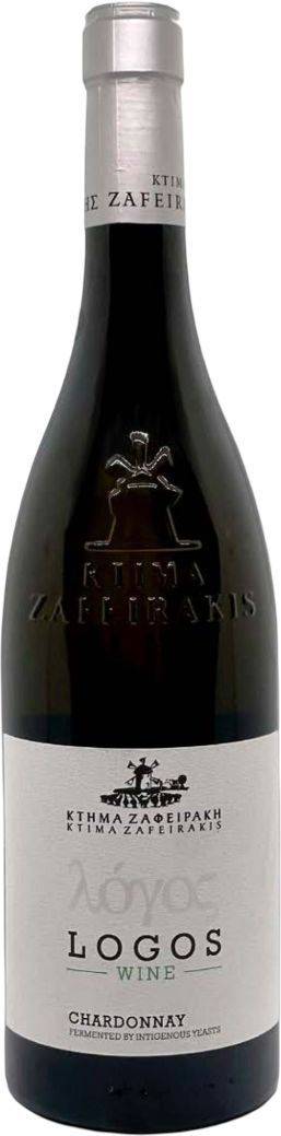 ΚΡΑΣΙ CHARDONNAY LOGOS ΚΤΗΜΑ ΖΑΦΕΙΡΑΚΗ (BIO) 2024 ΛΕΥΚΟ 750 ML