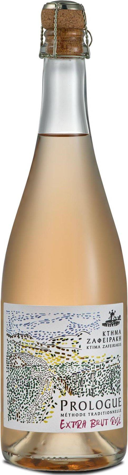 ΑΦΡΩΔEΣ ΚΡΑΣΙ PROLOGUE ΚΤΗΜΑ ΖΑΦΕΙΡΑΚΗ (ΒΙΟ) N.V. ΡΟΖΕ 750 ML