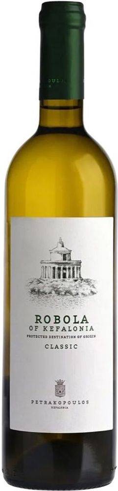 PETRAKOPOULOS WINES ΚΡΑΣΙ ROBOLA CLASSIC PETRAKOPOULOS WINES 2022 ΛΕΥΚΟΣ 750 ML