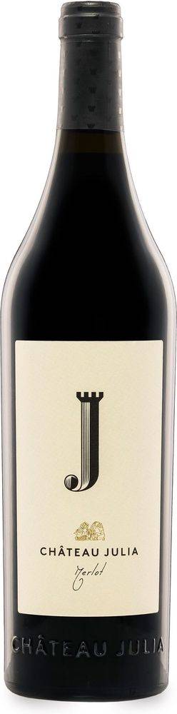 ΚΡΑΣΙ CHATEAU JULIA MERLOT ΚΤΗΜΑ ΚΩΣΤΑ ΛΑΖΑΡΙΔΗ 2023 ΕΡΥΘΡΟΣ 750 ML ΚΤΗΜΑ ΚΩΣΤΑ ΛΑΖΑΡΙΔΗ