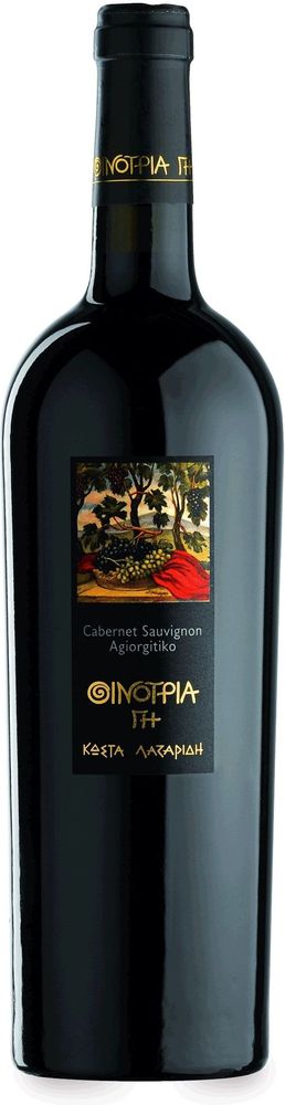ΚΤΗΜΑ ΚΩΣΤΑ ΛΑΖΑΡΙΔΗ ΚΡΑΣΙ ΟΙΝΟΤΡΙΑ ΓΗ CABERNET SAUVIGNON, ΑΓΙΩΡΓΙΤΙΚΟ ΚΤΗΜΑ ΚΩΣΤΑ ΛΑΖΑΡΙΔΗ 2022 ΕΡΥΘΡΟ 750 ML