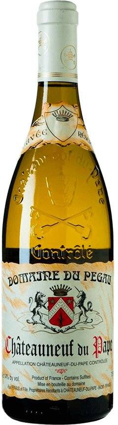 ΚΡΑΣΙ CHATEAUNEUF DU PAPE CUVEE RESERVEE 2022 DOMAINE PEGAU ΛΕΥΚΟ 750 ML