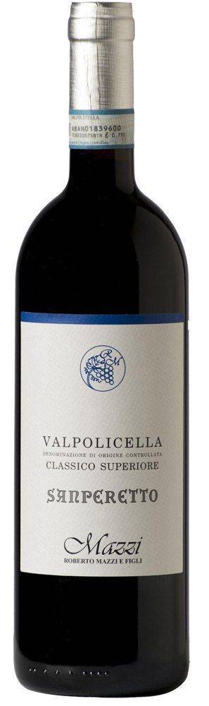 ΚΡΑΣΙ SANPERETTO VALPOLICELLA CLASSICO SUPERIORE 2021 ROBERTO MAZZI ΕΡΥΘΡΟ 750 ML