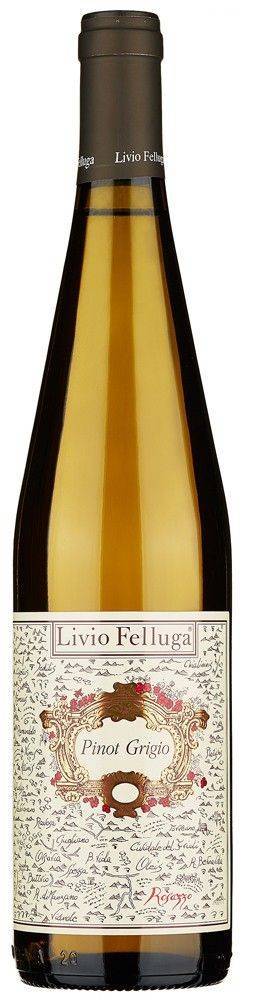 LIVIO FELLUGA ΚΡΑΣΙ PINOT GRIGIO (STELVIN) 2023 LIVIO FELLUGA ΛΕΥΚΟ 750 ML