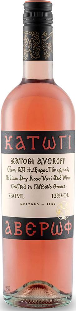 ΚΡΑΣΙ ΚΑΤΩΓΙ ΑΒΕΡΩΦ 2024 ΞΙΝΟΜΑΥΡΟ ΡΟΖΕ 750 ML