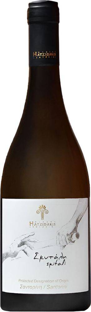 ΟΙΝΟΠΟΙΕΙΟ ΧΑΡΙΔΗΜΟΣ ΧΑΤΖΗΔΑΚΗΣ ΚΡΑΣΙ ΣΑΝΤΟΡΙΝΗ ΣΚΥΤΑΛΗ ΟΙΝΟΠΟΙΕΙΟ ΧΑΡΙΔΗΜΟΣ ΧΑΤΖΗΔΑΚΗΣ 2023 ΛΕΥΚΟ 750ML