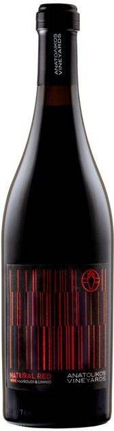 ΚΡΑΣΙ NATURAL RED (BIO) ANATOLIKOS VINEYARDS 2021 ΕΡΥΘΡΟ 750 ML