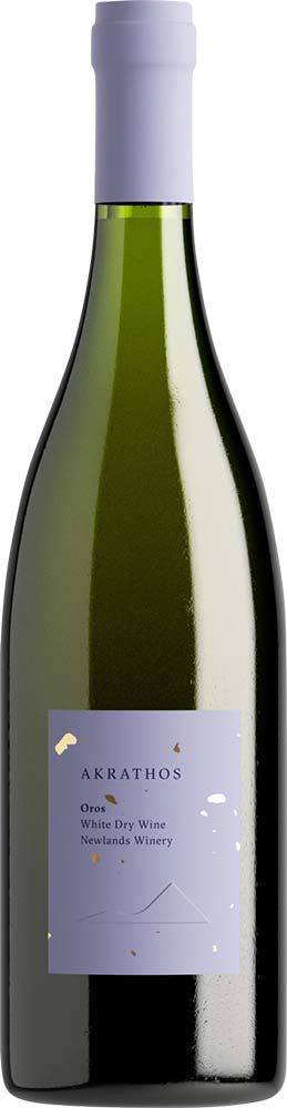 ΚΡΑΣΙ OROS (ΒΙΟ) AKRATHOS NEWLANDS WINERY 2022 ΛΕΥΚΟ 750 ML AKRATHOS NEWLANDS WINERY