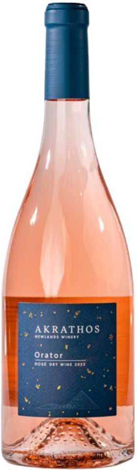 ΚΡΑΣΙ ORATOR (ΒΙΟ) AKRATHOS NEWLANDS WINERY 2023 ΡΟΖΕ 750 ML AKRATHOS NEWLANDS WINERY