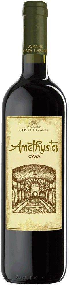 ΚΡΑΣΙ ΑΜΕΘΥΣΤΟΣ CAVA 2021 ΚΩΣΤΑΣ ΛΑΖΑΡΙΔΗΣ ΕΡΥΘΡΟ 750 ML ΚΤΗΜΑ ΚΩΣΤΑ ΛΑΖΑΡΙΔΗ