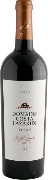 ΚΤΗΜΑ ΚΩΣΤΑ ΛΑΖΑΡΙΔΗ ΚΡΑΣΙ DOMAINE COSTA LAZARIDI SYRAH 2022 ΕΡΥΘΡΟ 750 ML