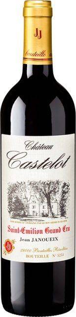JOSEPH JANOUEIX ΚΡΑΣΙ CHATEAU LE CASTELOT ST. EMILLION GRAND CRU 2019 ΕΡΥΘΡΟ 750ML
