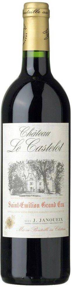JOSEPH JANOUEIX ΚΡΑΣΙ CHATEAU LE CASTELOT ST. EMILLION GRAND CRU 2019 ΕΡΥΘΡΟ MAGNUM 1500ML