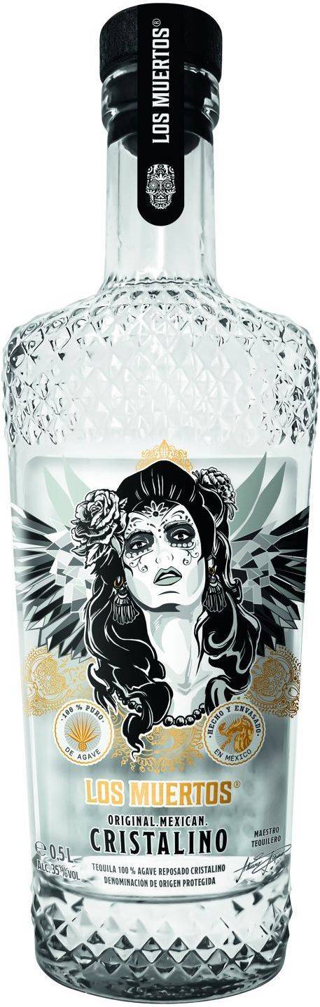 ΤΕΚΙΛΑ LOS MUERTOS REPOSADO CRISTALINO 500 ML