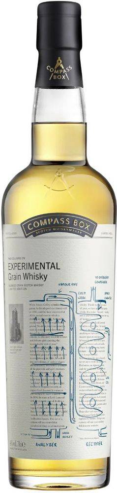 ΟΥΙΣΚΙ COMPASS BOX EXPERIMENTAL GRAIN WHISKY 700 ML COMPASS BOX
