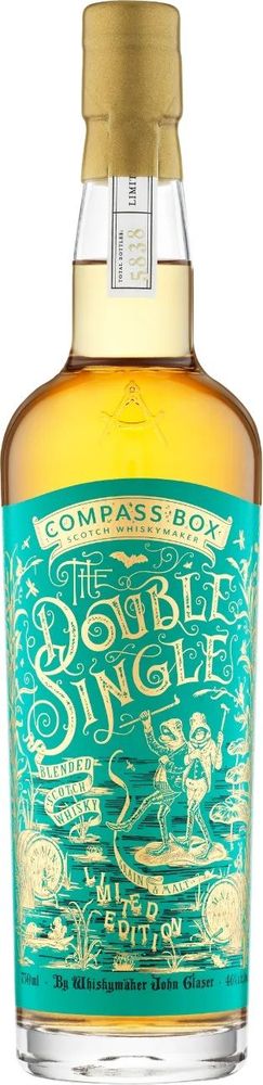 COMPASS BOX ΟΥΙΣΚΙ COMPASS BOX DOUBLE SINGLE BLENDED SCOTCH WHISKY 700 ML