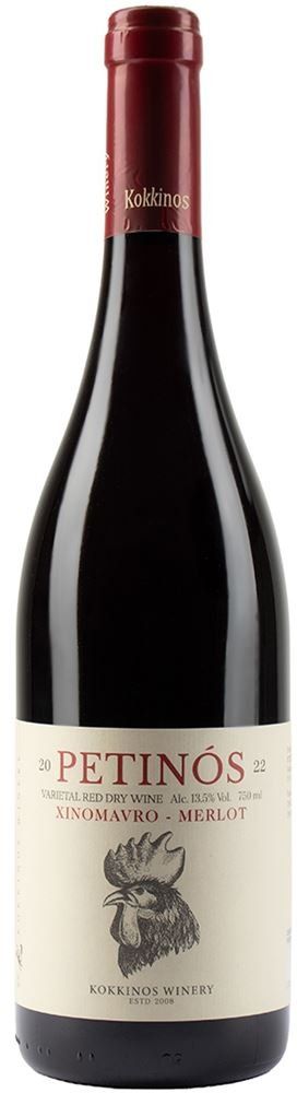 ΚΡΑΣΙ PETINOS ΟΙΝΟΠΟΙΕΙΟ ΚΟΚΚΙΝΟΣ 2022 ΕΡΥΘΡΟΣ 750ML