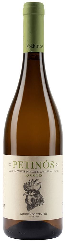 ΚΡΑΣΙ PETINOS ΟΙΝΟΠΟΙΕΙΟ ΚΟΚΚΙΝΟΣ 2024 ΛΕΥΚΟ 750ML