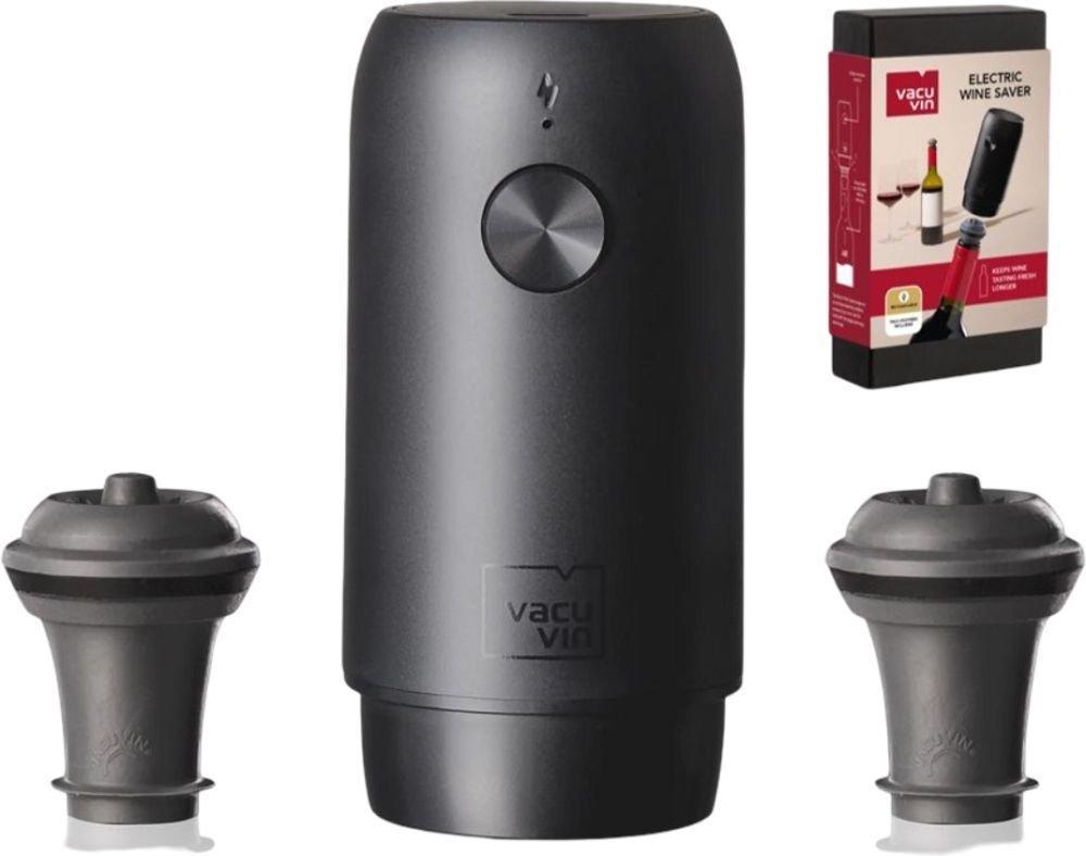 VACU VIN ΑΝΤΛΙΑ ΑΕΡΑ VACU VIN ELECTRIC WINE SAVER ΜΕ 2 ΠΩΜΑΤΑ