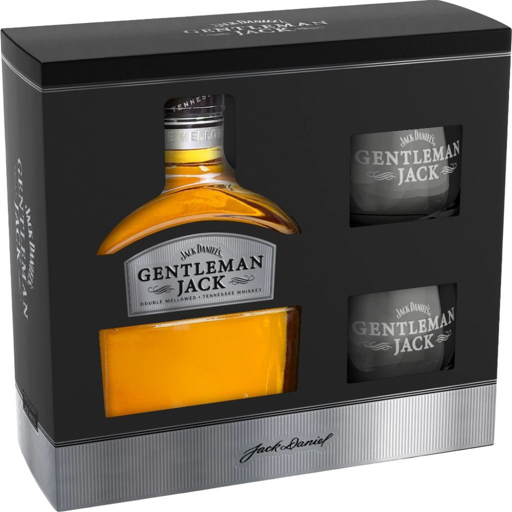ΟΥΙΣΚΙ GENTLEMAN JACK DANIEL'S 700 ML - 2 ΠΟΤΗΡΙΑ ΔΩΡΟ