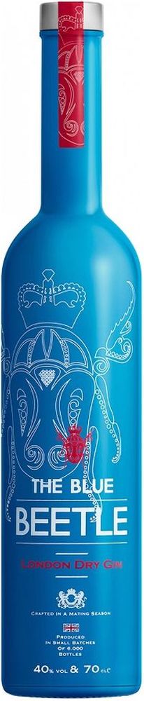 THE BEETLE GIN THE BLUE BEETLE LONDON DRY 700 ML