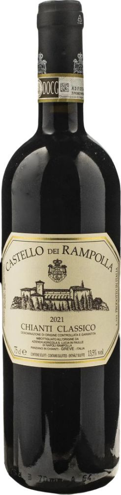 ΚΡΑΣΙ CHIANTI CLASSICO DOCG CASTELLO DEI RAMPOLLA 2021 ΕΡΥΘΡΟ 750 ML CASTELLO DEI RAMPOLLA