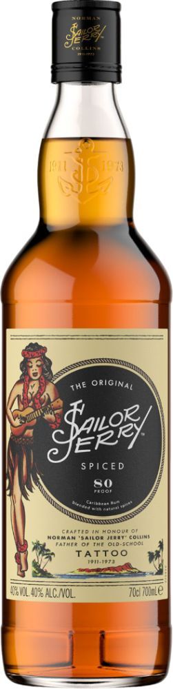 SAILOR JERRY ΡΟΥΜΙ SAILOR JERRY SPICED 700 ML