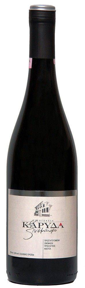 ΚΤΗΜΑ ΚΑΡΥΔΑ ΚΡΑΣΙ ΞΙΝΟΜΑΥΡΟ ΝΑΟΥΣΑ ΚΤΗΜΑ ΚΑΡΥΔΑ 2022 ΕΡΥΘΡΟ 750ML