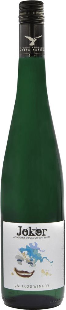 ΚΡΑΣΙ JOKER ΟΡΕΙΝΟΙ ΑΜΠΕΛΩΝΕΣ ΛΑΛΙΚΟΥ 2025 ΛΕΥΚΟ 750 ML